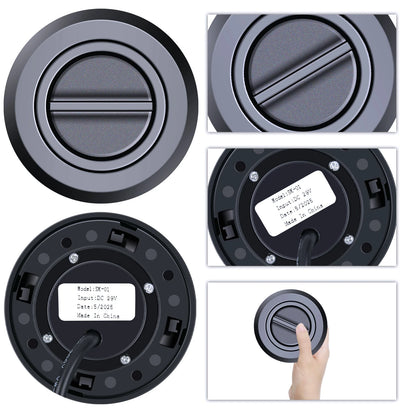 For Fromann 2 Button Round Hand Control Handset 5 Pin Plug Fixed Power Recliner