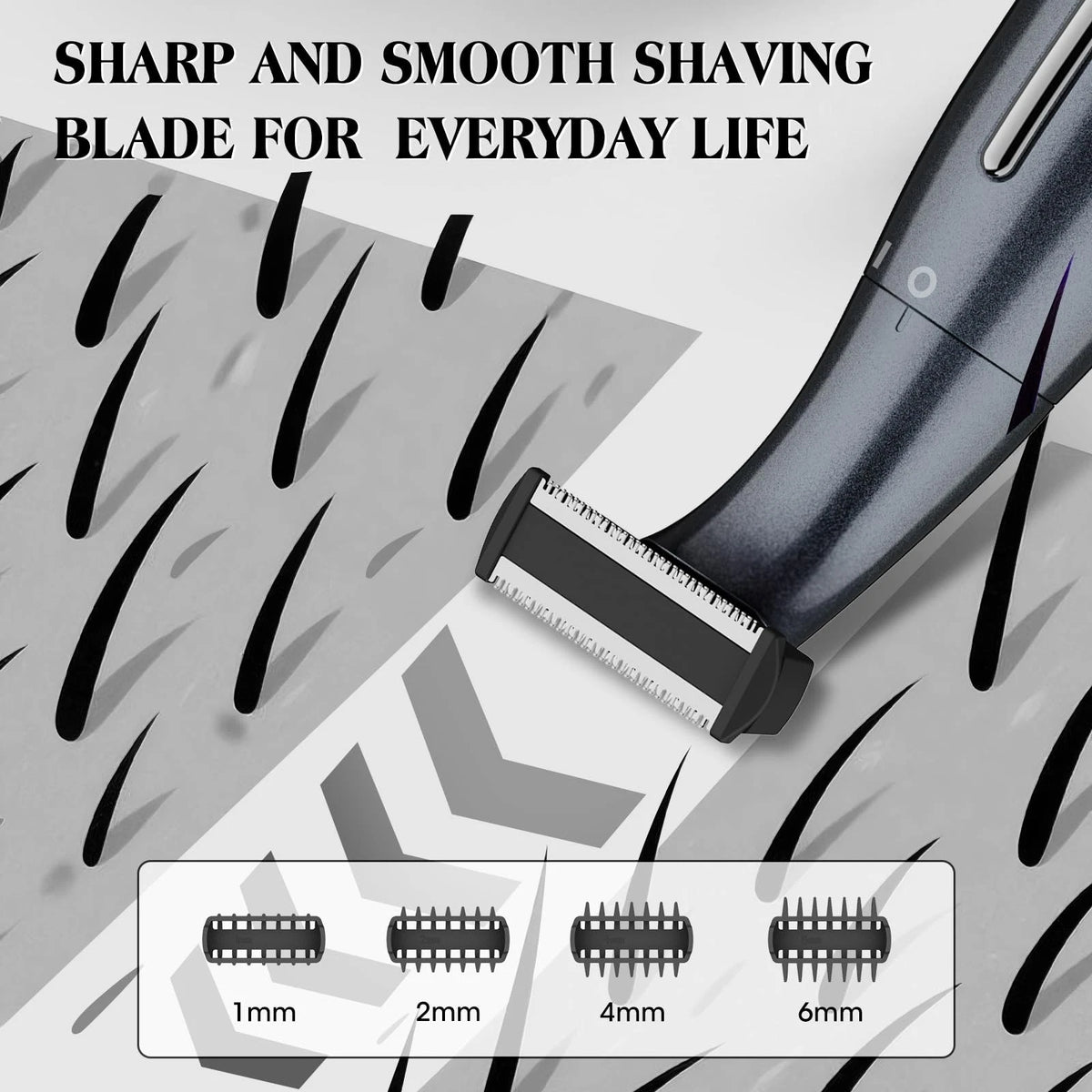 Manscape Ball Trimmer for Men,Body& Pubic Hair and Groin Black