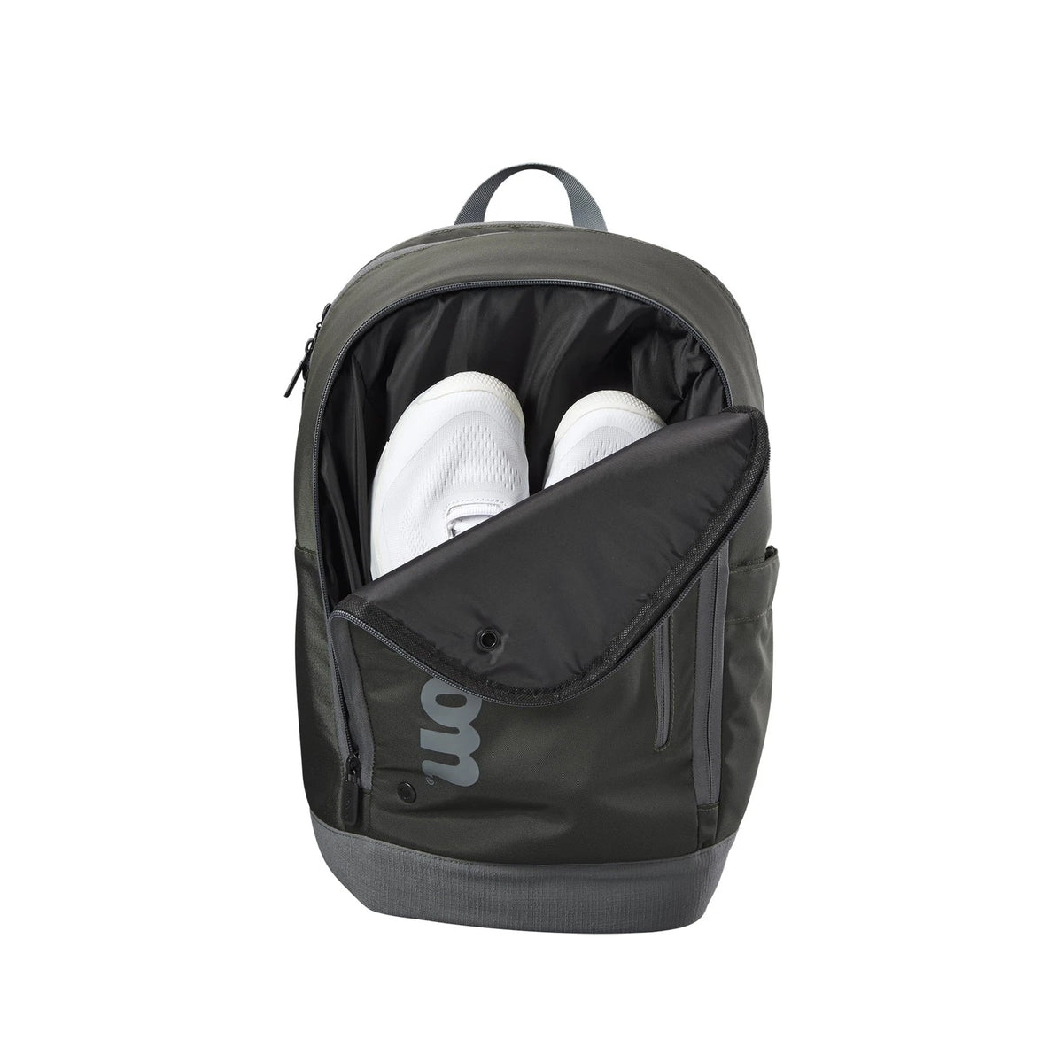 Wilson Tour Tennis Backpack - Dark Green, Holds up to 2 Rackets, Green