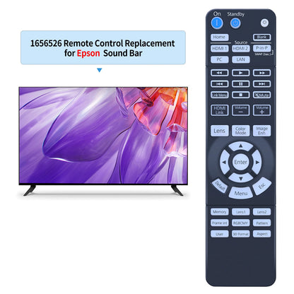 Replacement Remote Control For Epson 1656526 / 165652600 Projector