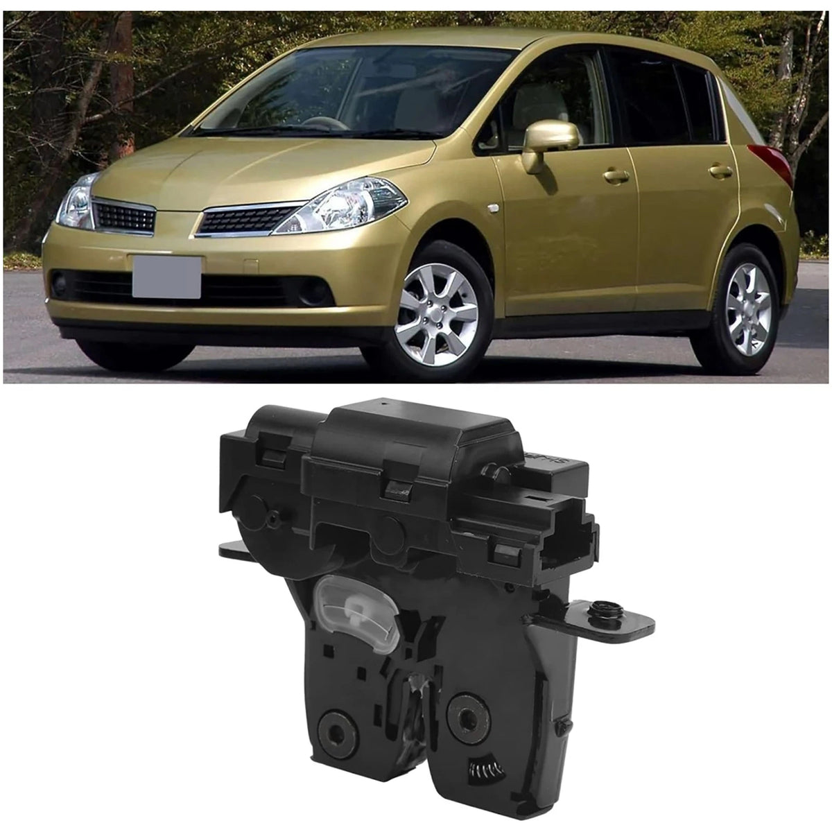Tailgate Boot Lock Latch Mechanism Actuator Auto Accessories For Nissan Tiida