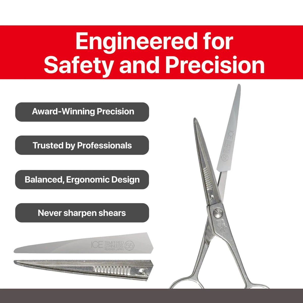 Feather - Switch-Blade Haircutting Shears Replacement Blade No.50/55