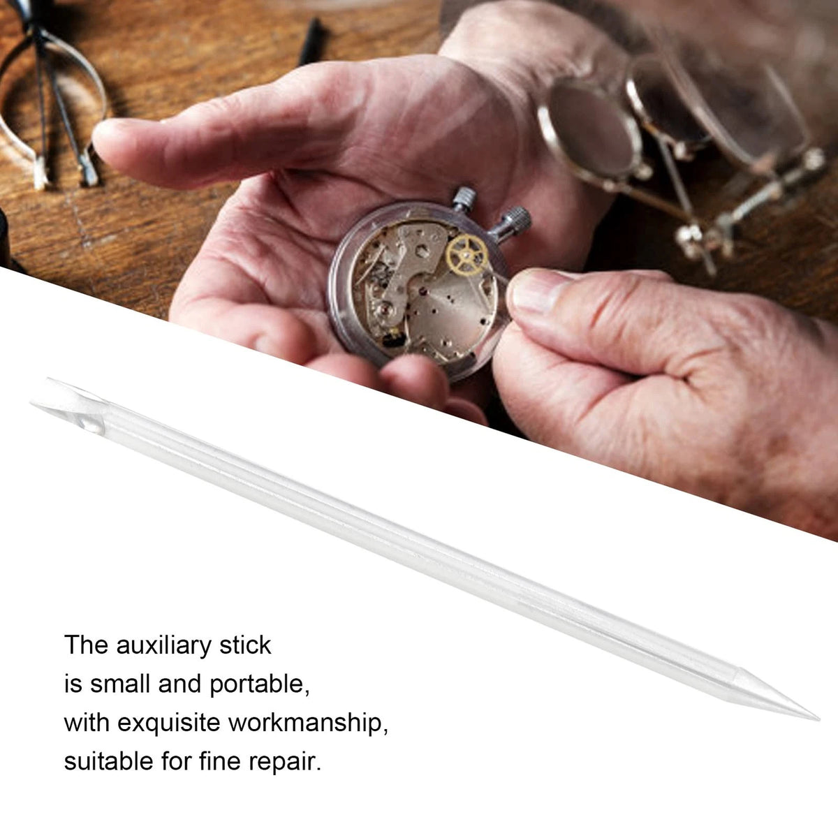 Moofey Watch Repair Tools and Kits, Movement Installation Clear