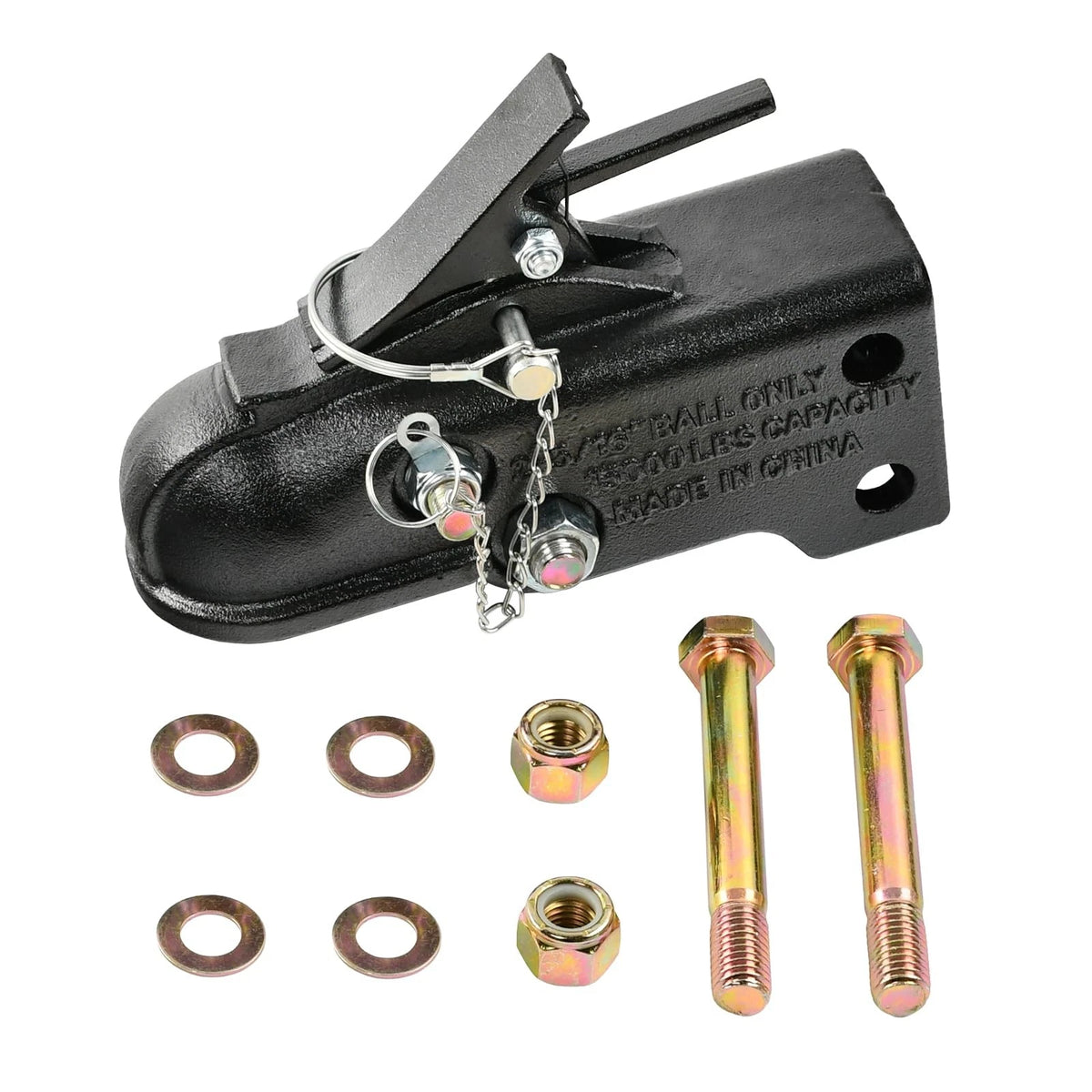 2-5/16" Adjustable Trailer Coupler, 15000LBS Capacity & Standard