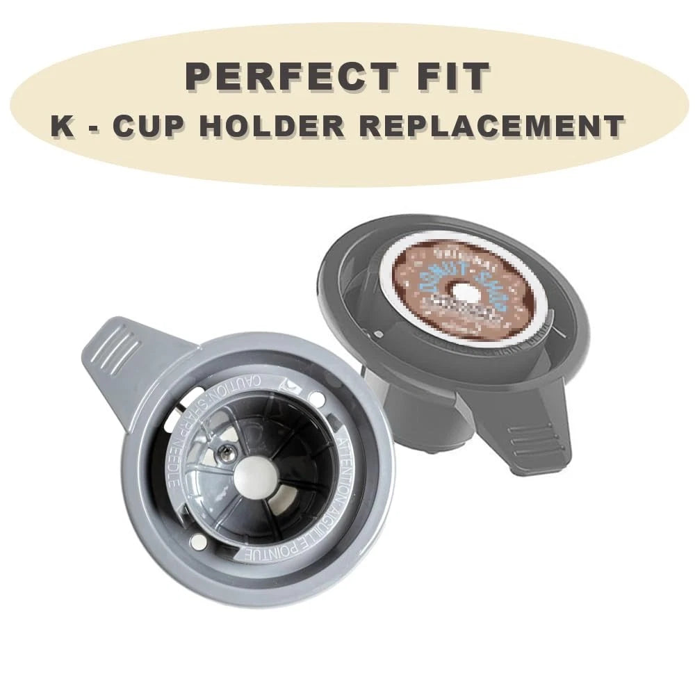 Replacement Bottom Needle K-Cup Holder Part OEM Standard Size, Gray