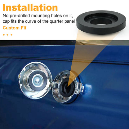 Flip Top Gas Cap Adapter for Barracuda Dart A-Body