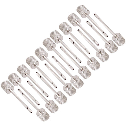 20Pack Inflating Football Basketball Soccer Ball Air Pump Needle Pin Nozzle H