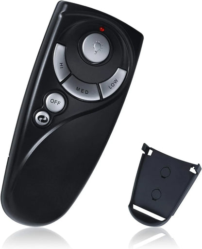 UC7083T Ceiling Fan Remote Control Replacement of Hampton Bay with Black