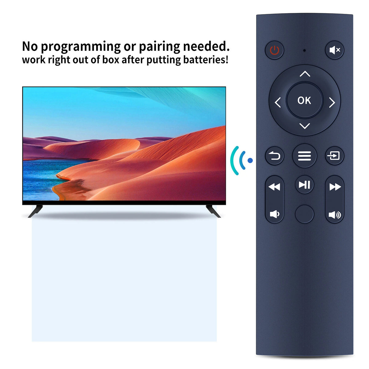 Replace Remote Control For Artlii Energon 2 YG620 YG600 US-YG600B Projector
