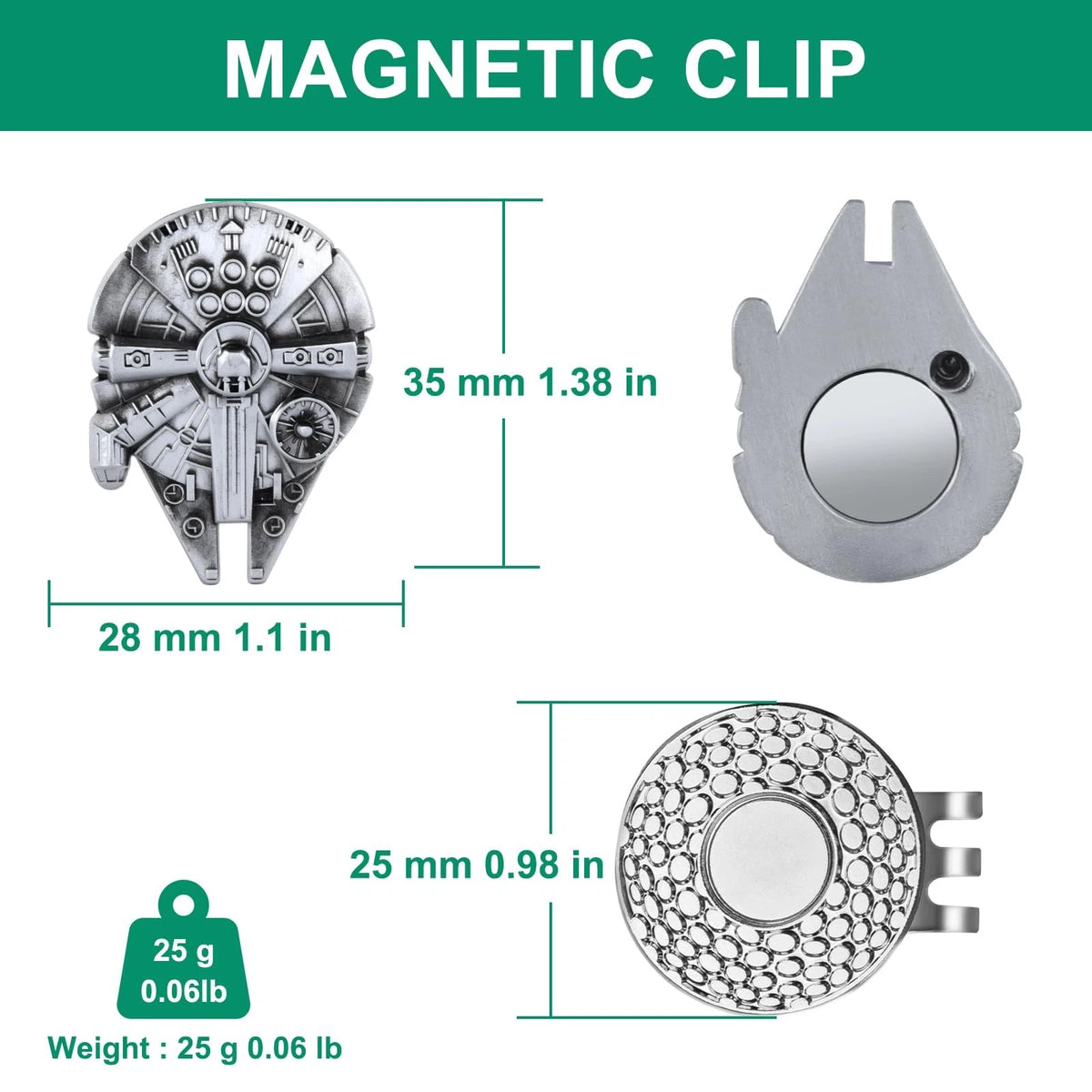 JIUYIBC Golf Divot Tool with Ball Marker Set