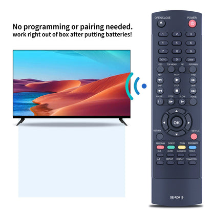 SE-R0418 Remote Control For Toshiba DVD Player BDK23 BDK23KU