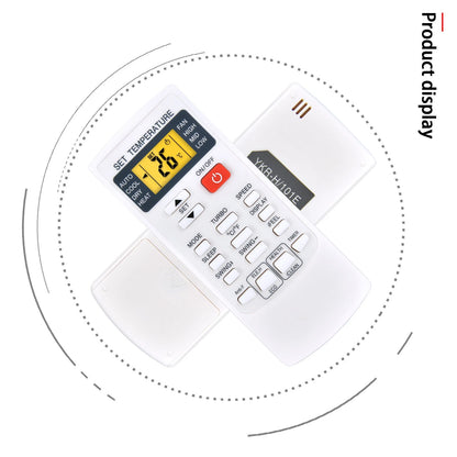 Remote Control For COSTWAY Mini Split Air Conditioner With Backlight