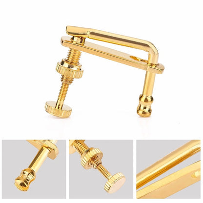 4Pcs Violin Fine Tuners, Gold Parts String Adjusters Replacement for...