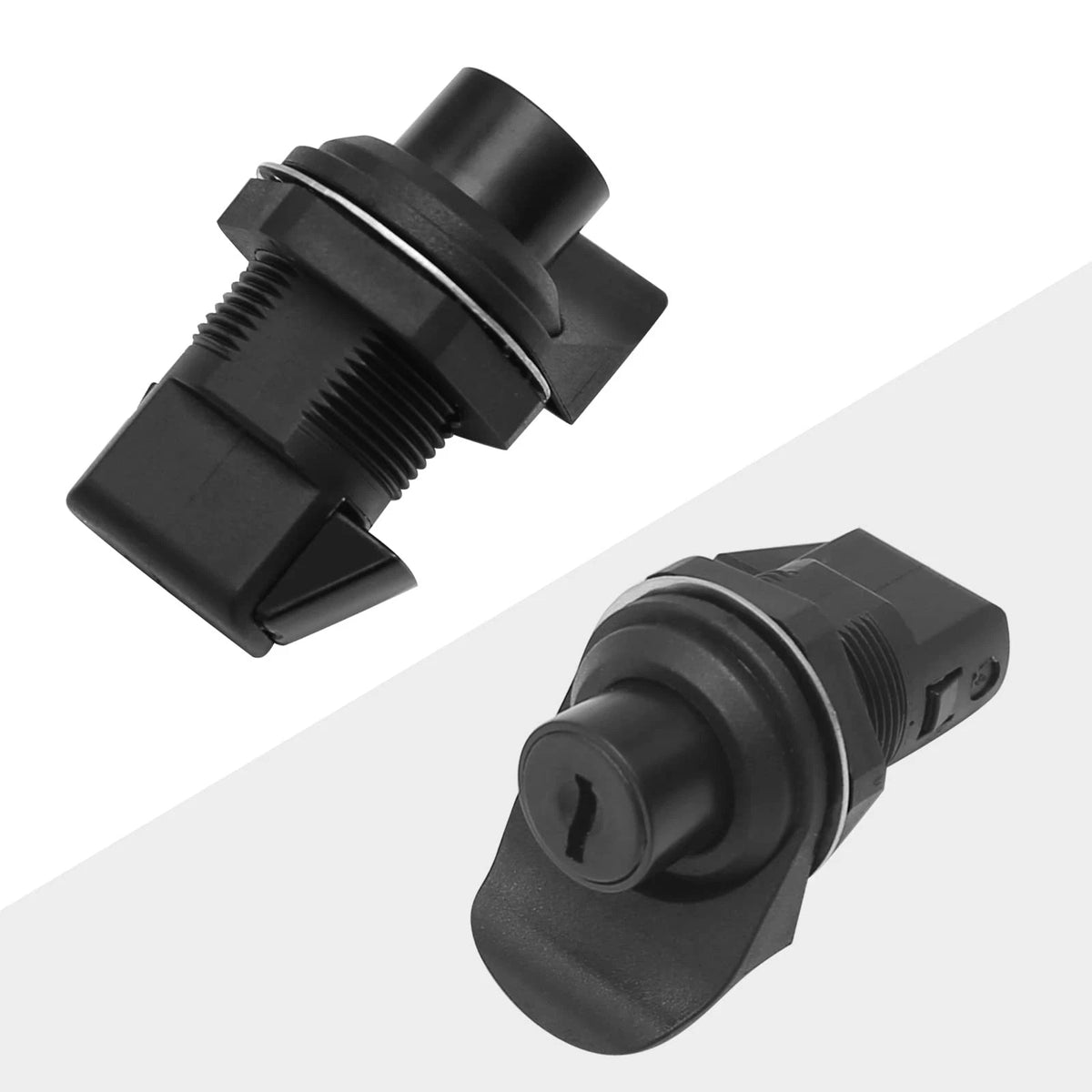 ZUDKSUY Push Button Latch Replacement for Southco 93-303, Black