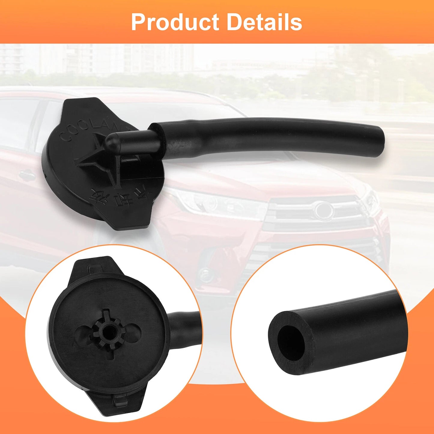 Coolant Overflow Reservoir Cap 16405-0P140/16405-31100 For Toyota Highlander