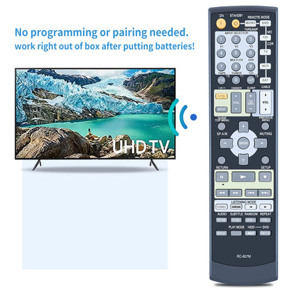 RC-607M Remote Control For Onkyo AV Receiver TX-SR503 TX-SR8350 TX-SR503E