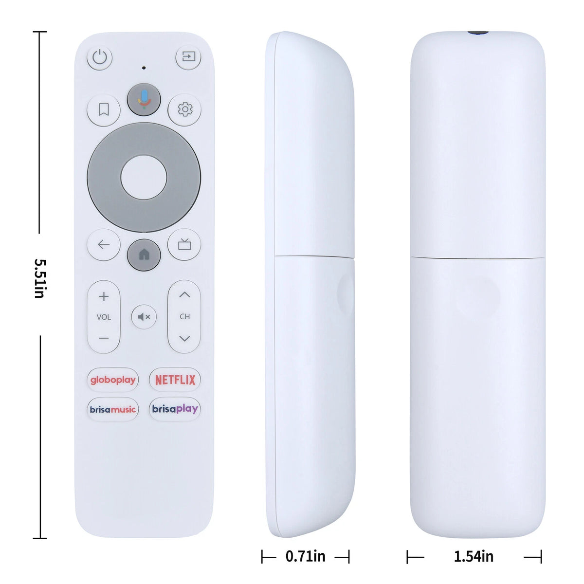 Remote Control For Brisanet Brisabox TV with Google Assistant