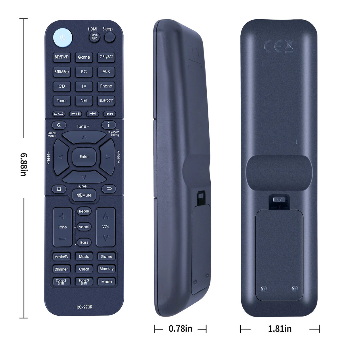 For Integra RC-973R Remote Control DRX-2.3 DRX-3.3 DRX-4.3 DRX-5.3 DTM-6