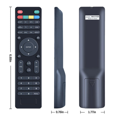 RM-C3320 Remote Control For JVC TV LT-48MA570 LT-55MA770 LT-65MA770 LT-49MA770