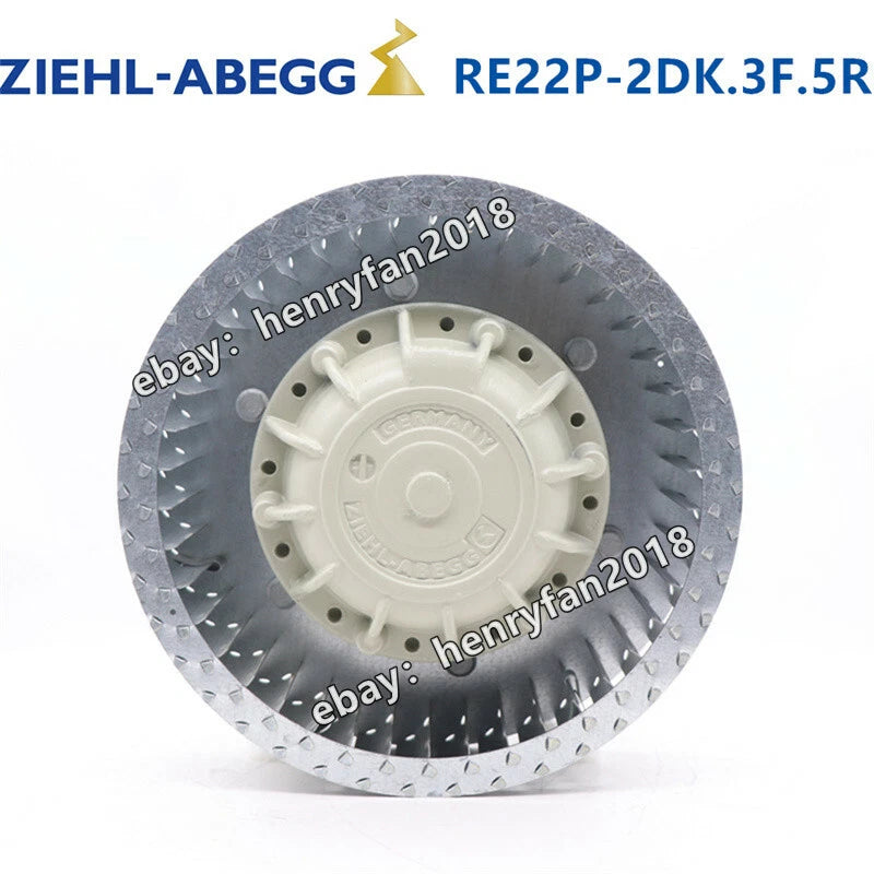 RE22P-2DK.3F.5R Ziehl-abegg 400V 0.49KW Cooling Fan For Siemens Servo Motor Fan