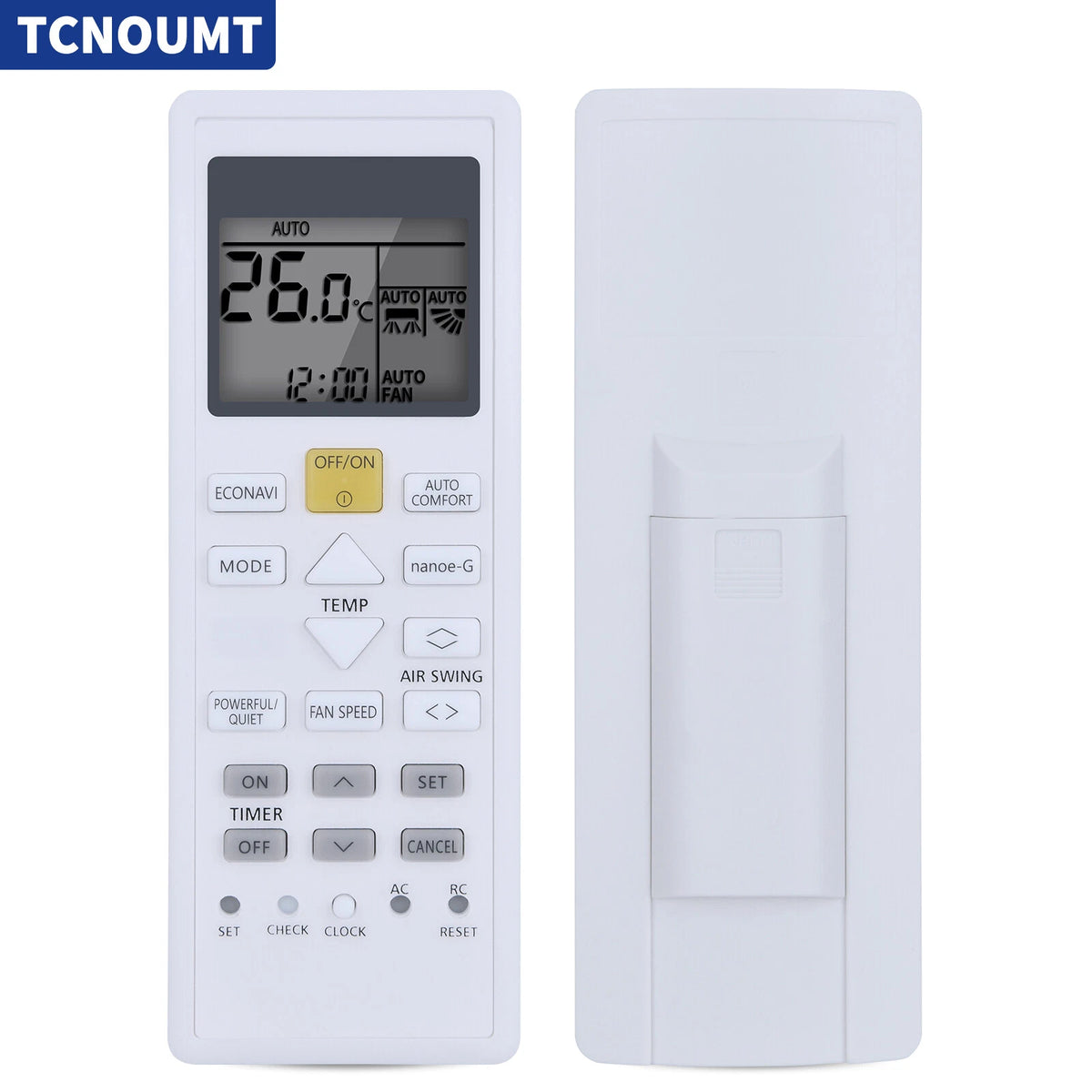 Remote Control For Panasonic Nanoe-G Split Unit Air Conditioner A75C12650