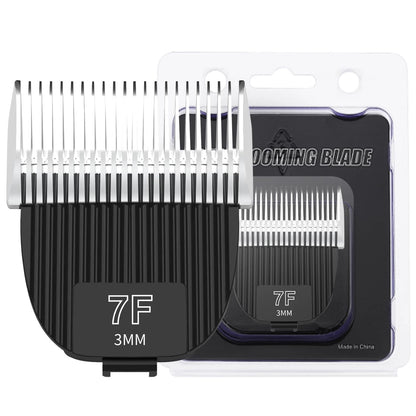 bulu 1Pack Flash Clipper Professional Detachable Replacement 7F, black