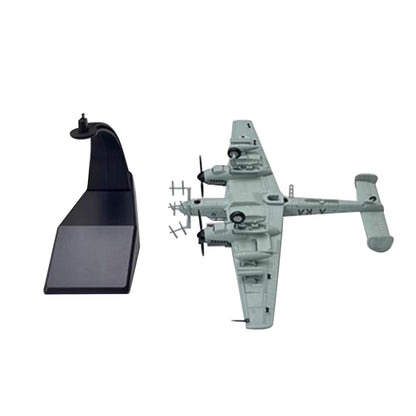 1/100 Diecast Alloy German Messerschmitt BF110 Fighter Model Souvenir Gift