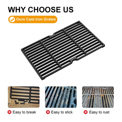 Cooking Grid Grates for Kenmore 4 2 Pack Grates, 4 Burner Grills