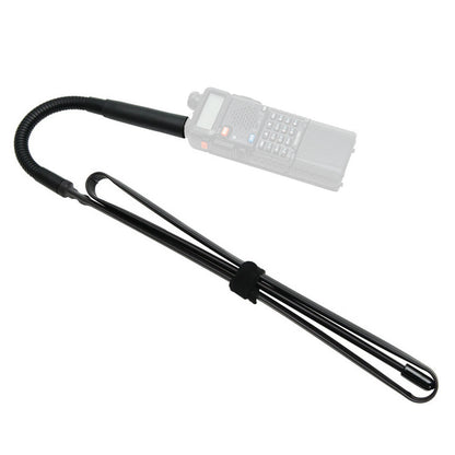 48.8'' Dual Band VHF/UHF Gooseneck SMA-Male CS Antenna For Kenwood Two Way Radio