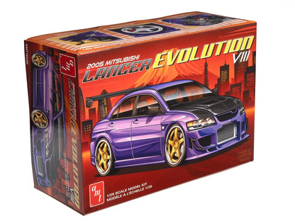 AMT 1995 Mitusbishi Lancer Evo 1:25 Scale Model Kit White
