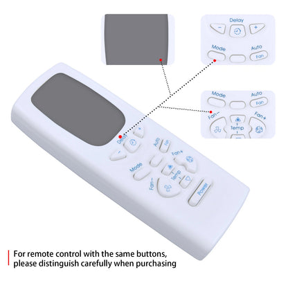 Replacement Remote Control For GE Air Conditioner YK4EA YK4EB1 YK4EB WJ01X10348