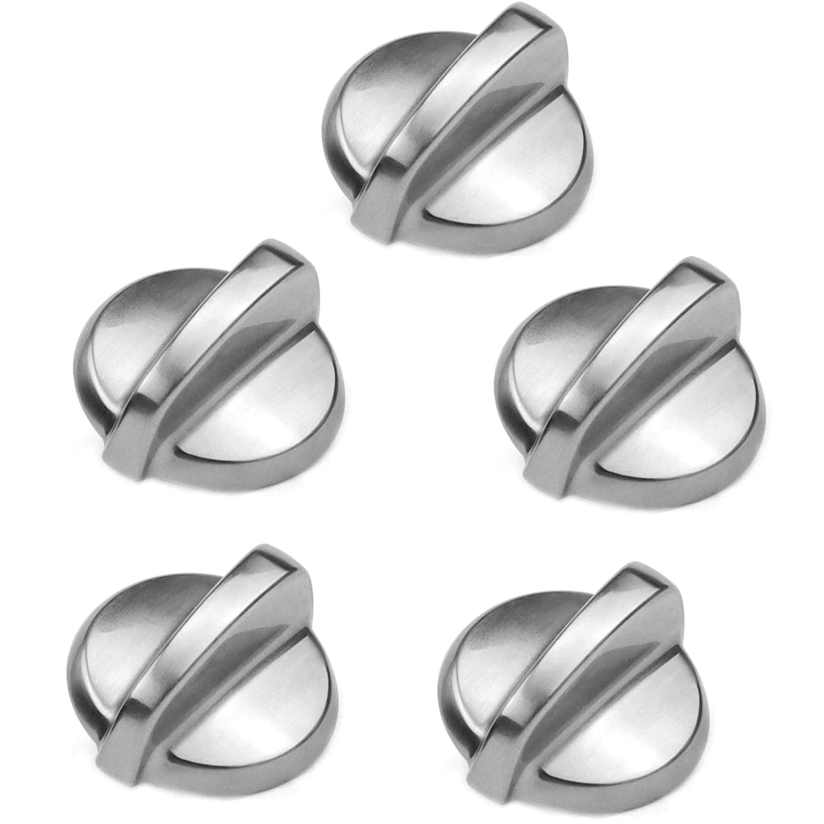 5PCS Stove Burner Control Knob Accessory For GE Range Oven Model JB840SP Series