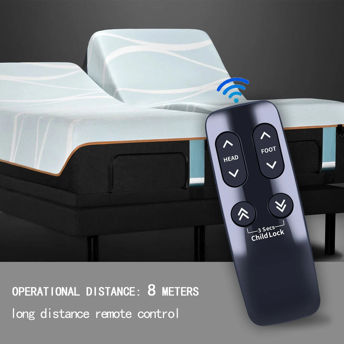 For Linak Adjustable bed base Remote Control HC12BL0011-02 HC10BL