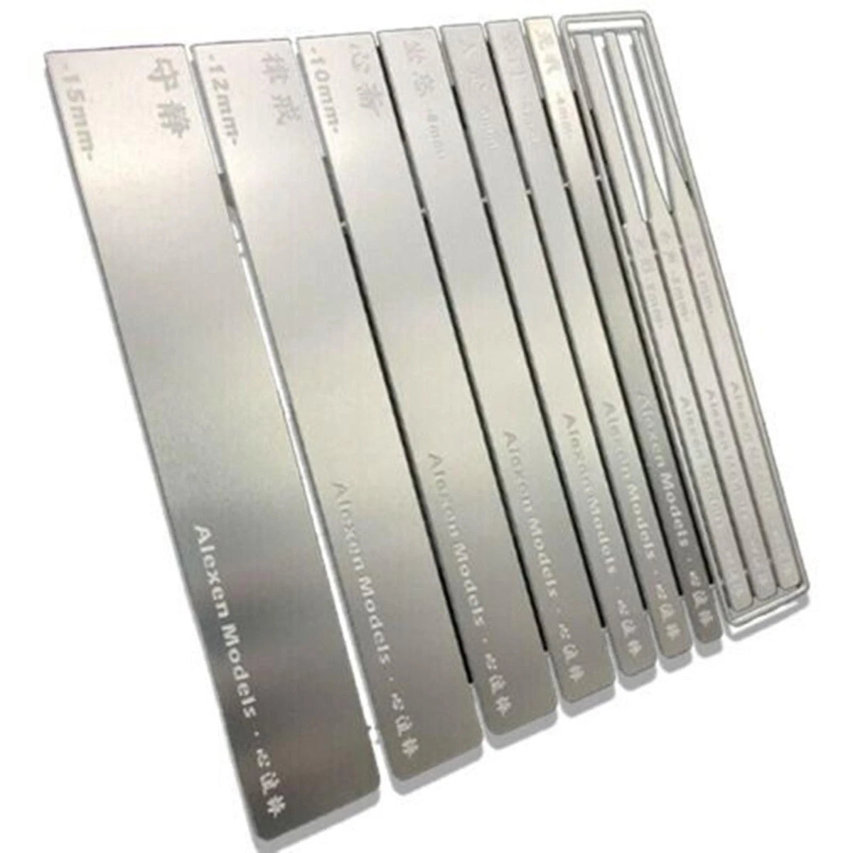 10Pcs 0.5mm Stainless Steel Grinding Stick Hardness Hobby Craft Model Tool