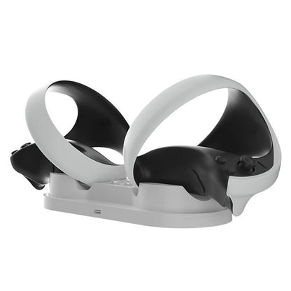 ABS Dual Slot Charging Dock Station Charger For PS5 PS VR2 Controllers Console
