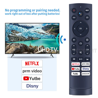 ERF3A90 Remote Control For Hisense Smart TV ERF3M90H ERF3V90H