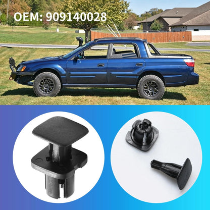 Pack of 4 909140028 Rear Bumper Cover Retainer Clip For Subaru Baja 2003-2006