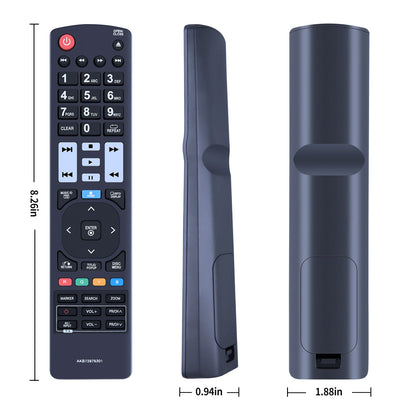 AKB72975301 Remote Control For LG Player BD550 BD560 BD560C BD590C