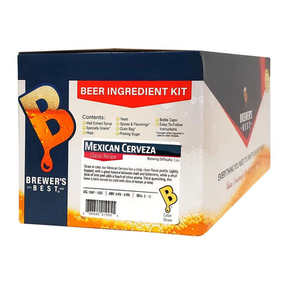 Brewer's Best Home Brew Beer Ingredient Kit - 5 Gallon 5 gallon, Beige