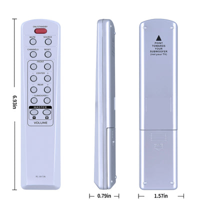 Remote Control For LENOXX HT3917, HT3917, HT3916, RC39173N