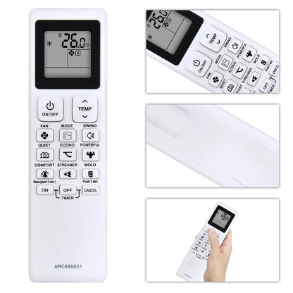 ARC486A51 Remote Control For Daikin Air Conditioner FTKF35XVMV RKF35XVMV