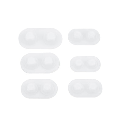 6 Sets Multifunctional Silicone Molds Flexible Doll Eye Molds Resin Durable A