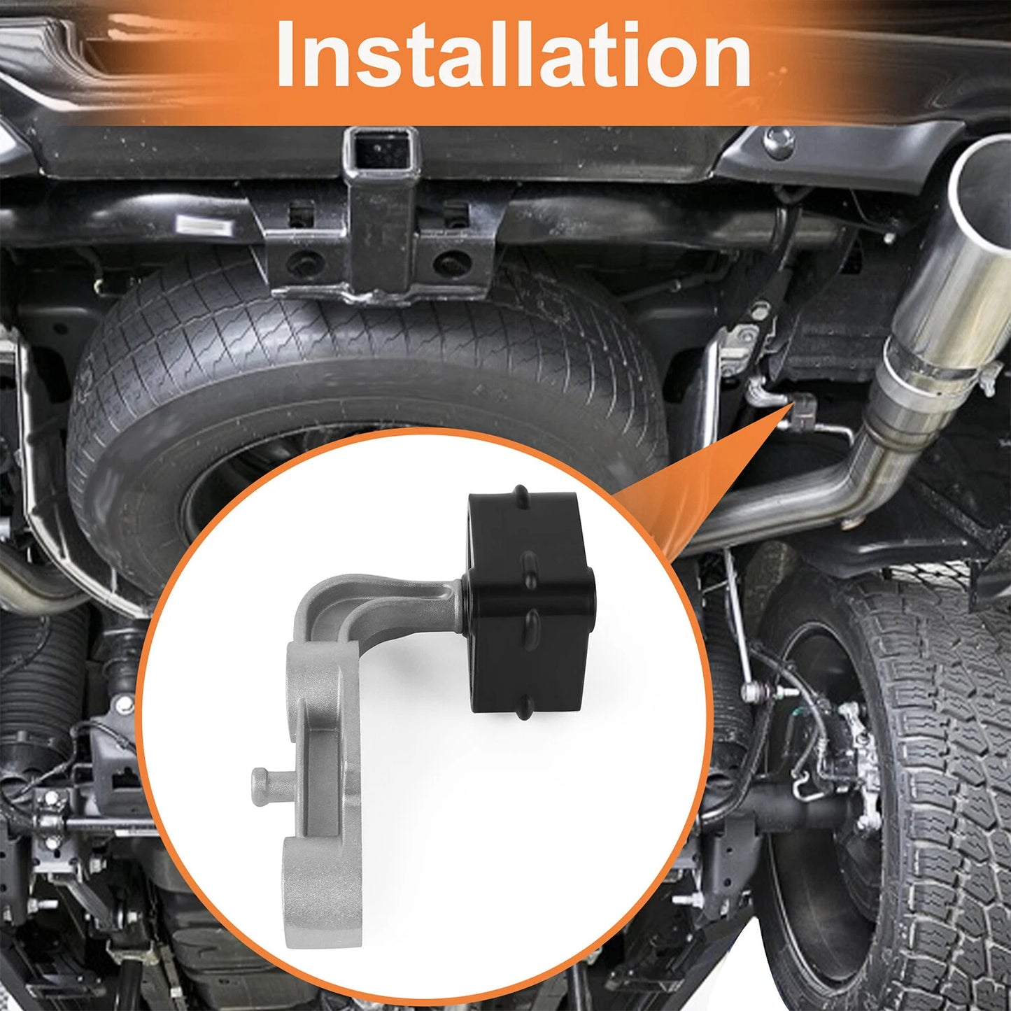 Exhaust Bracket Muffler Support Rubber Isolator Hanger Set For Ram 1500 2019-25