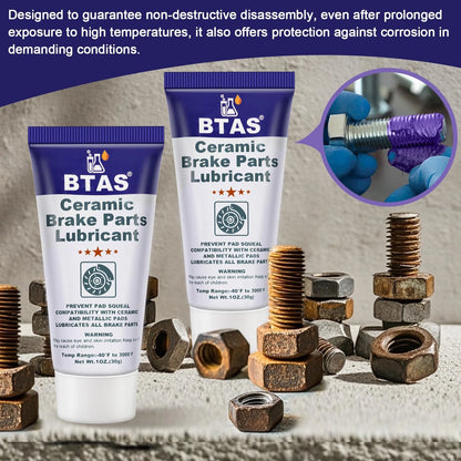 BTAS Brake Grease for Parts Lubricant,Caliper Sliding Pin 1 oz, Purple