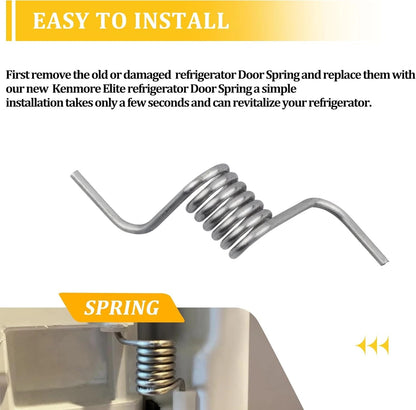for Kenmore Elite Refrigerator Door Spring, Fits Refrigerator...