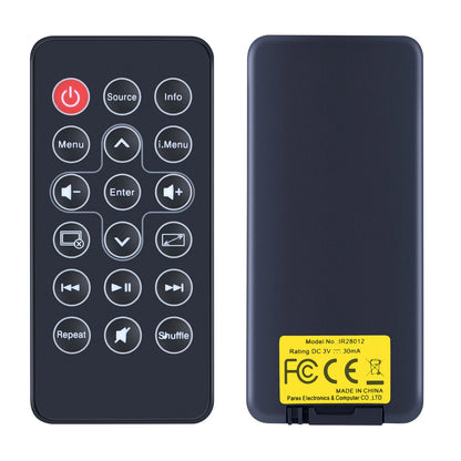 IR28012 For Acer Optoma Toshiba Dell Ricoh Projector Remote Control