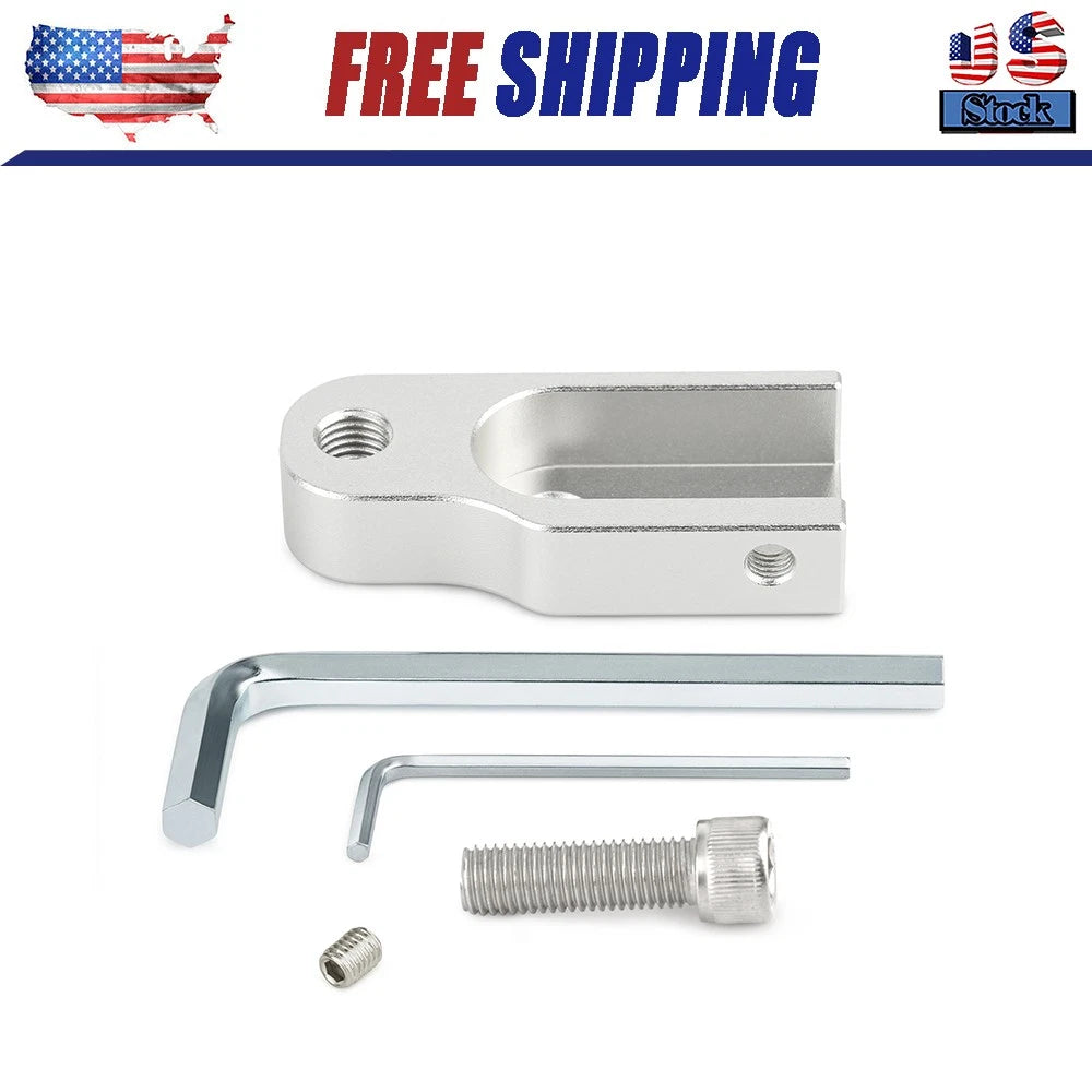 Neutral Shift Bracket Kit For Harley-Davidson Twin Cam 1999-2007 Silver
