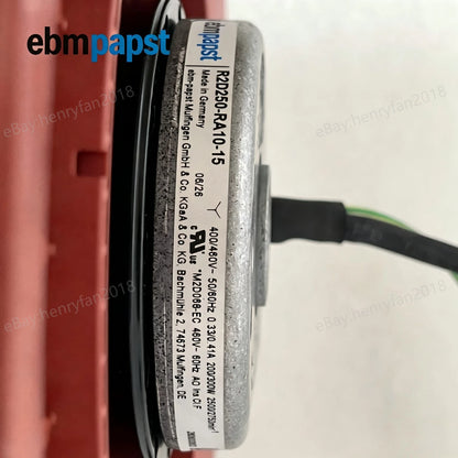 R2D250-RA10-15 for ebmpapst AC 400V Backward Curved Centrifugal Cooling Fan