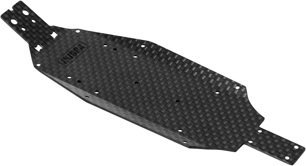 INJORA Carbon Fiber Chassis for 1/24 Buggy Losi Micro-B Upgrade, 8g
