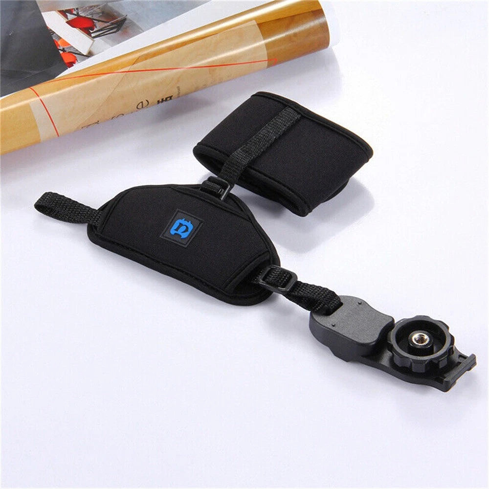 Adjustable Neoprene Wrist Stabilizing Strap Band For Canon Nikon SLR/DSLR Camera